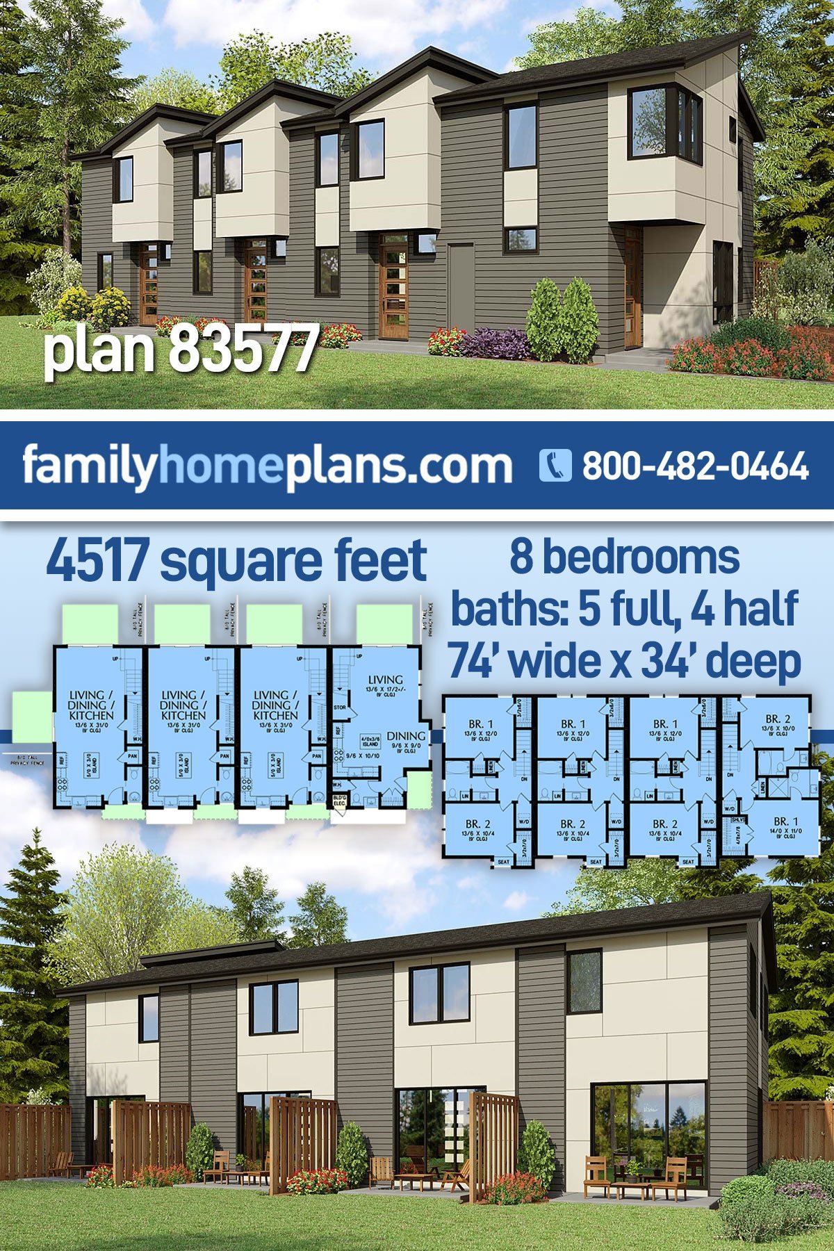 Multi-Family Plan 83577