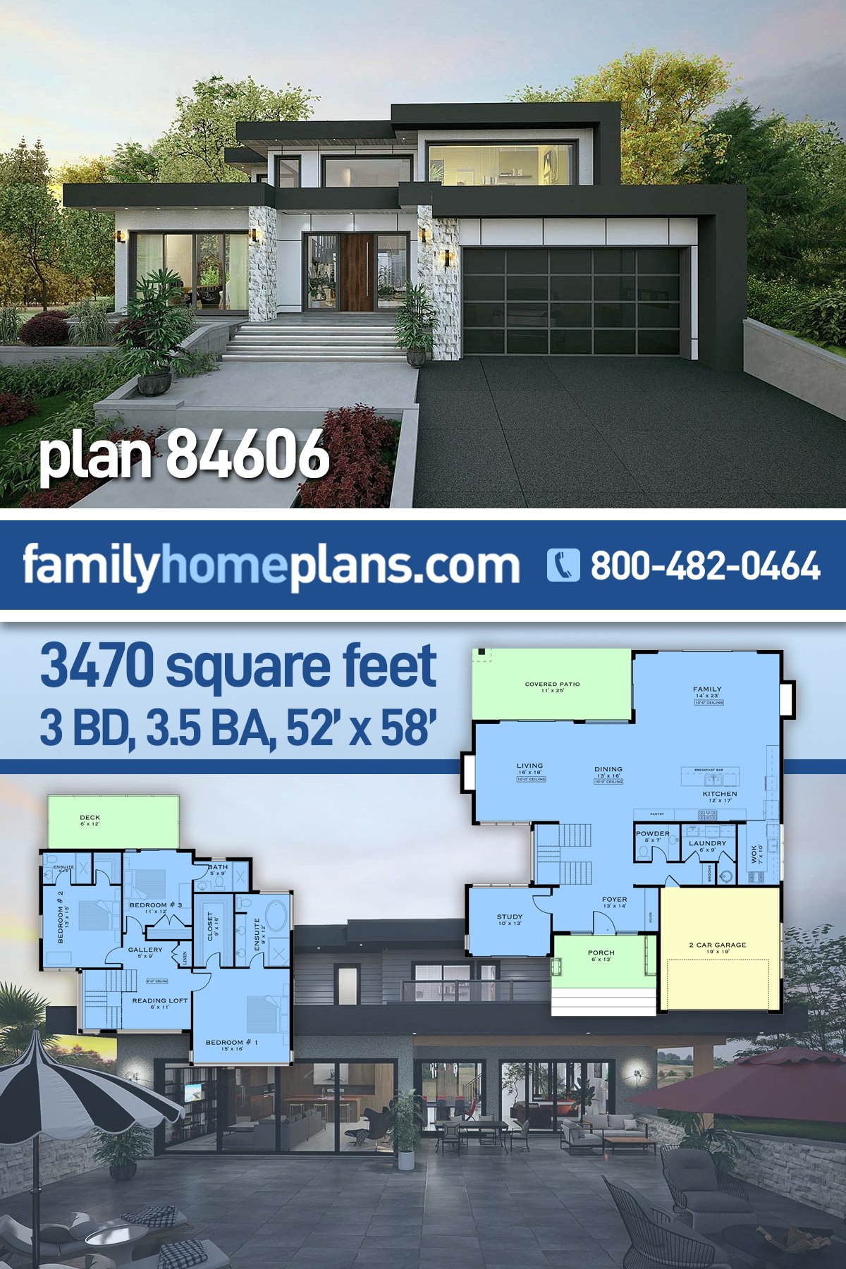 House Plan 84606