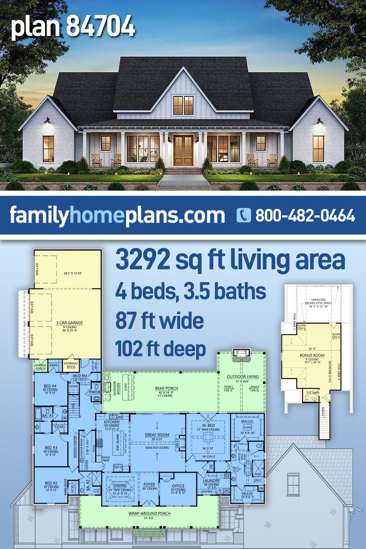 House Plan 84704