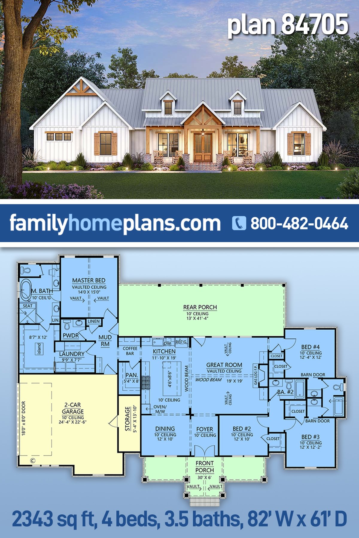 House Plan 84705