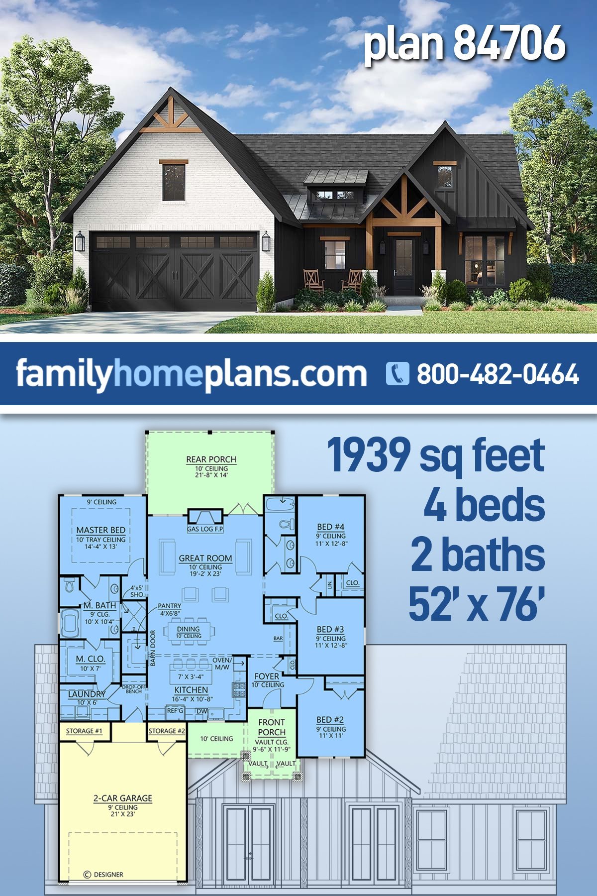 House Plan 84706
