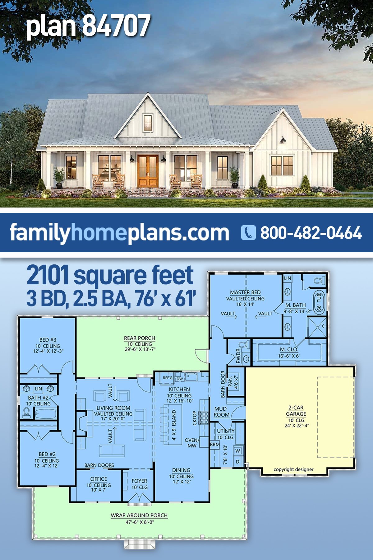 House Plan 84707