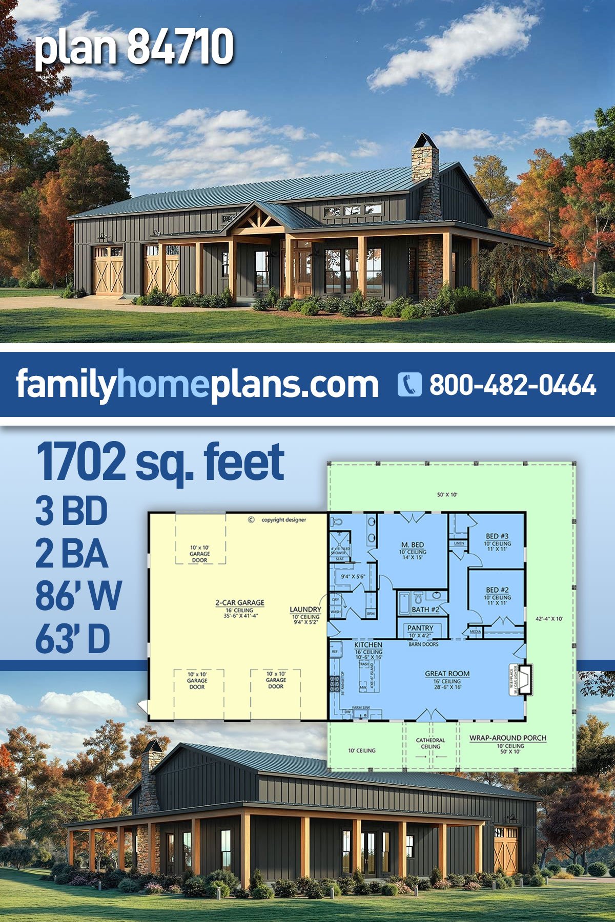 House Plan 84710