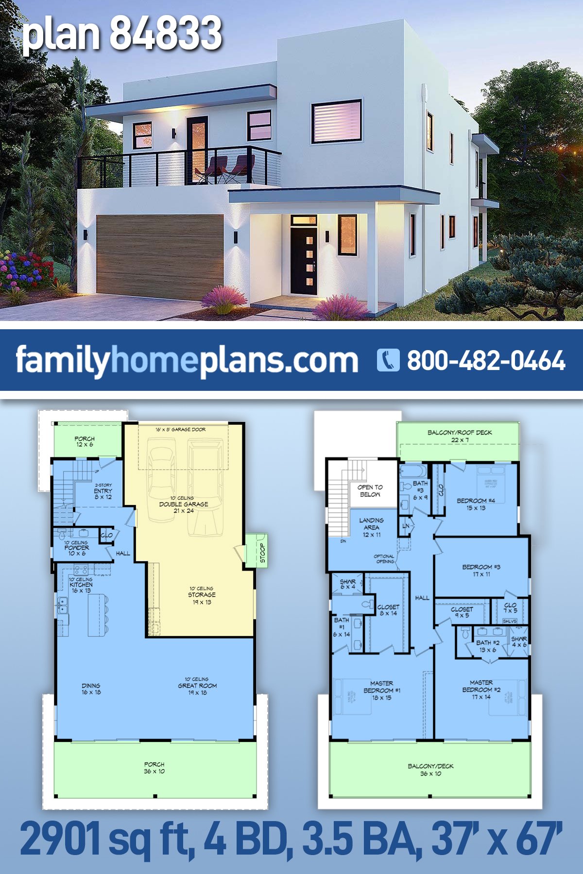 House Plan 84833