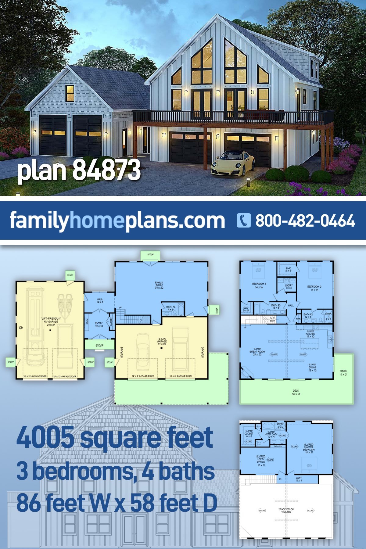 House Plan 84873