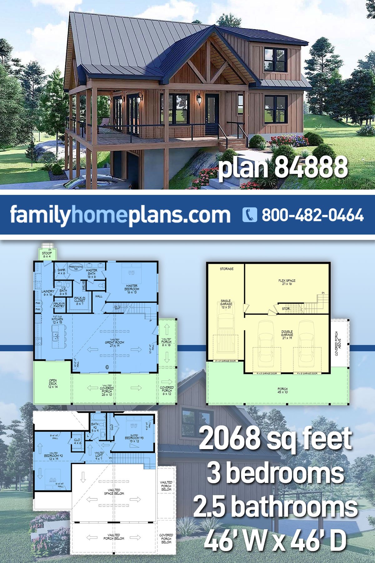 House Plan 84888