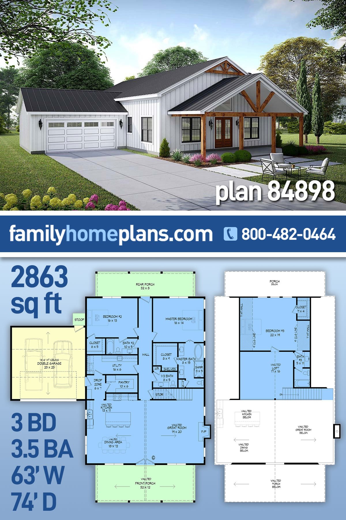 House Plan 84898
