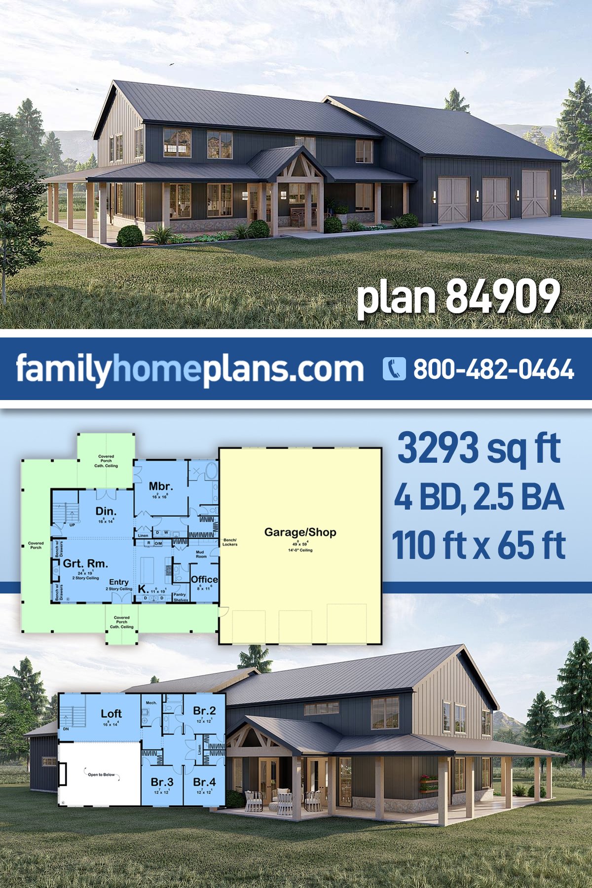 House Plan 84909