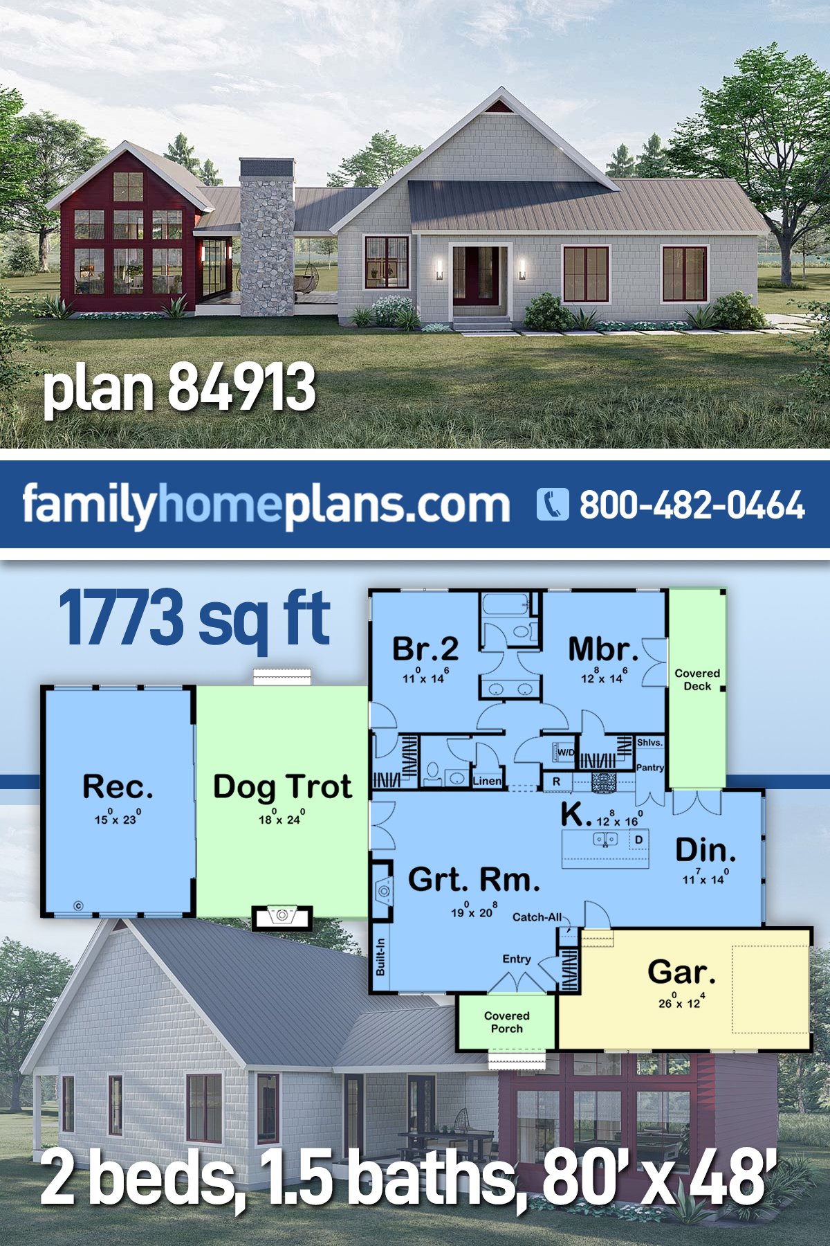 House Plan 84913