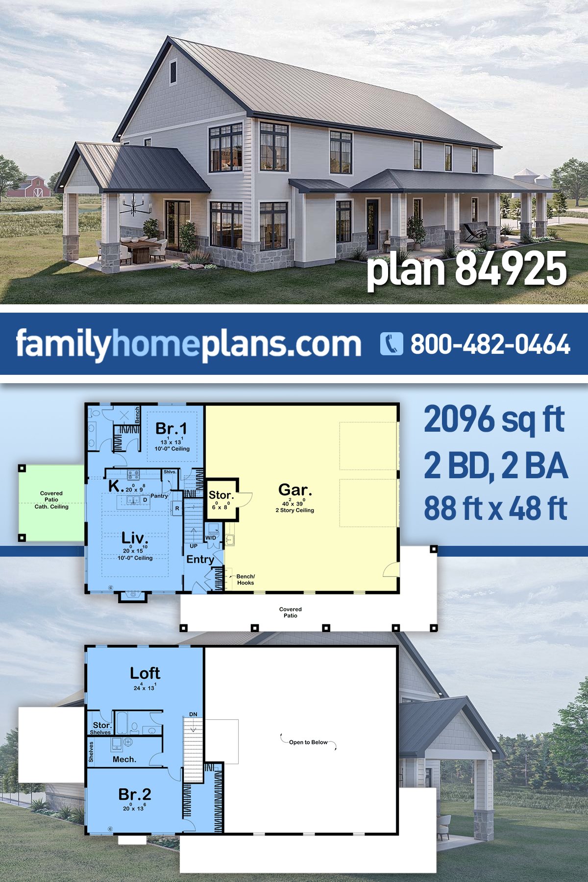 House Plan 84925