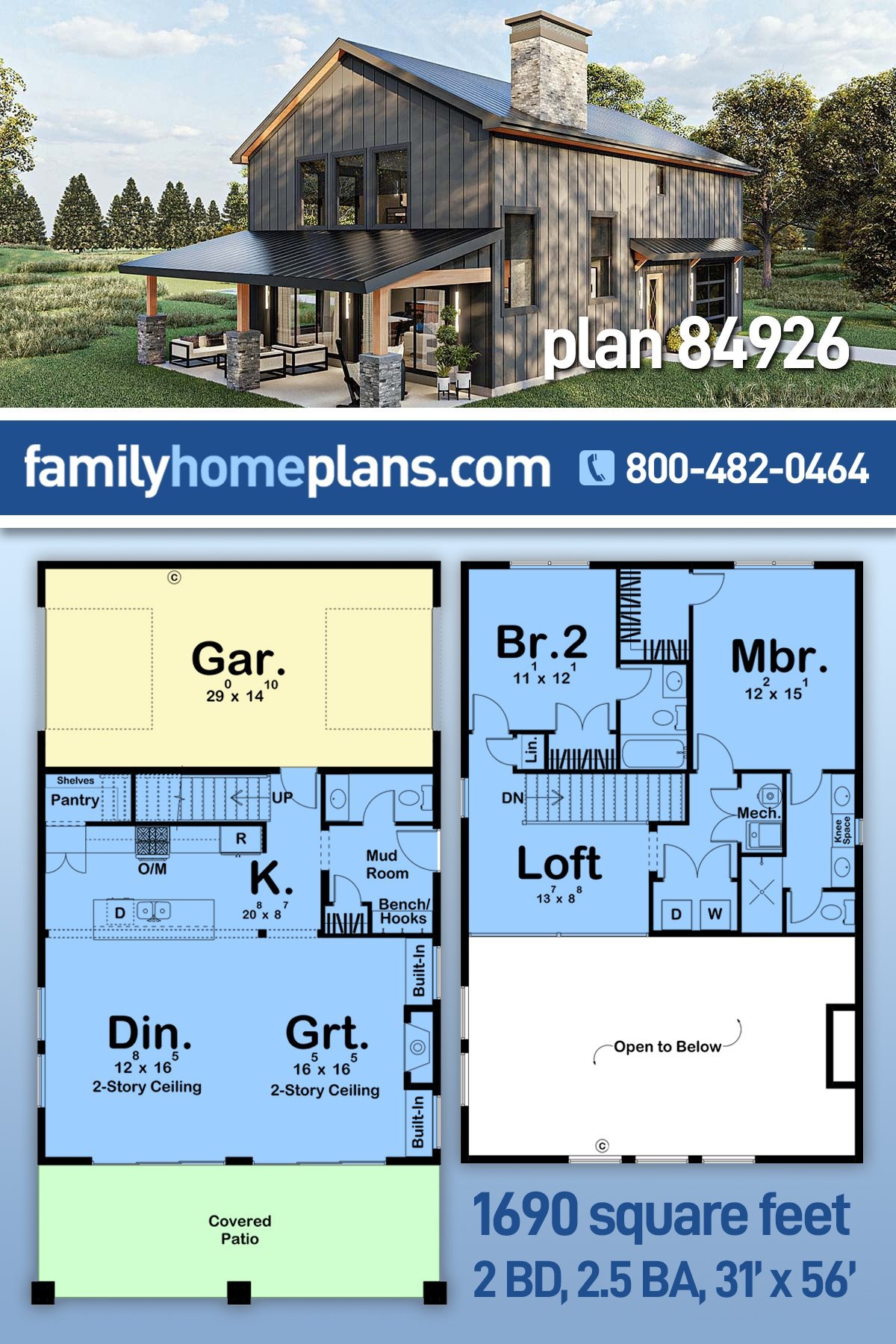 House Plan 84926