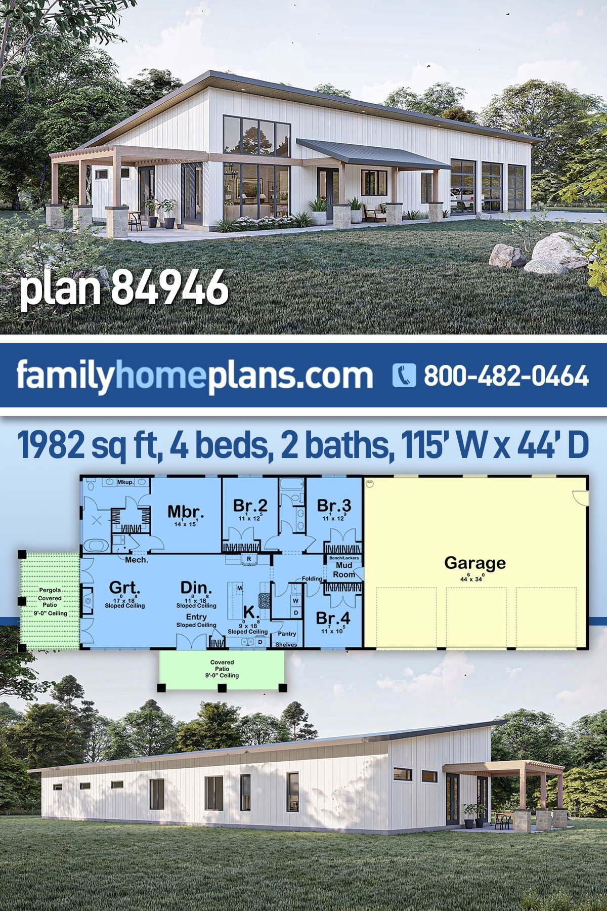 House Plan 84946