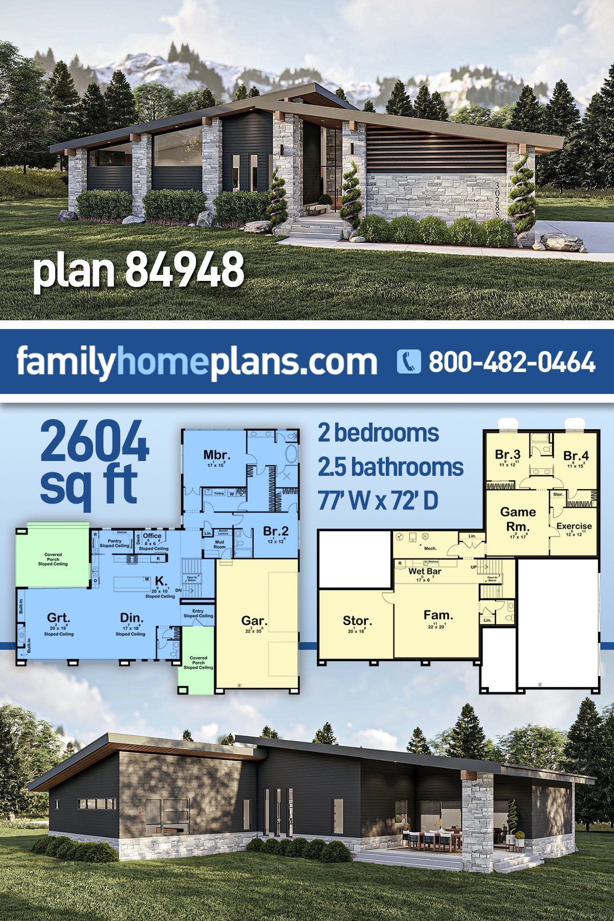 House Plan 84948