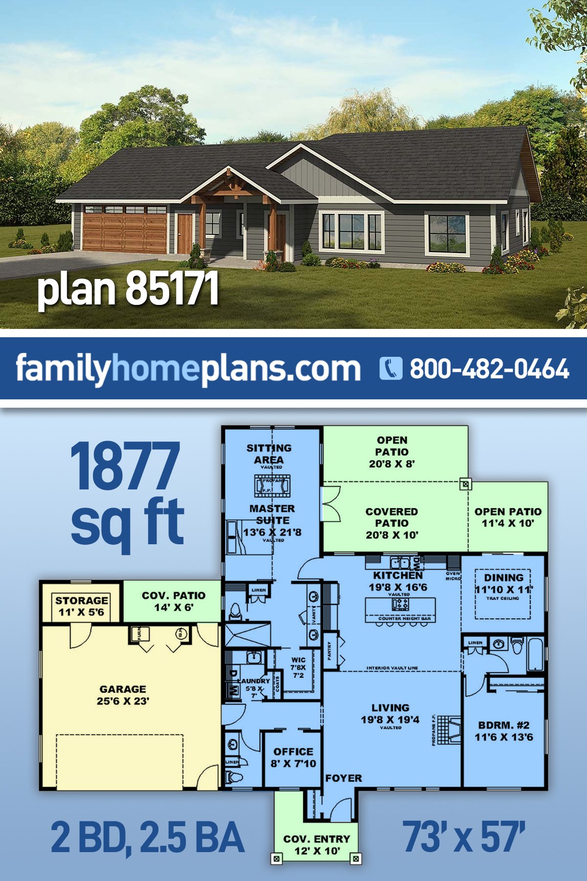 House Plan 85171