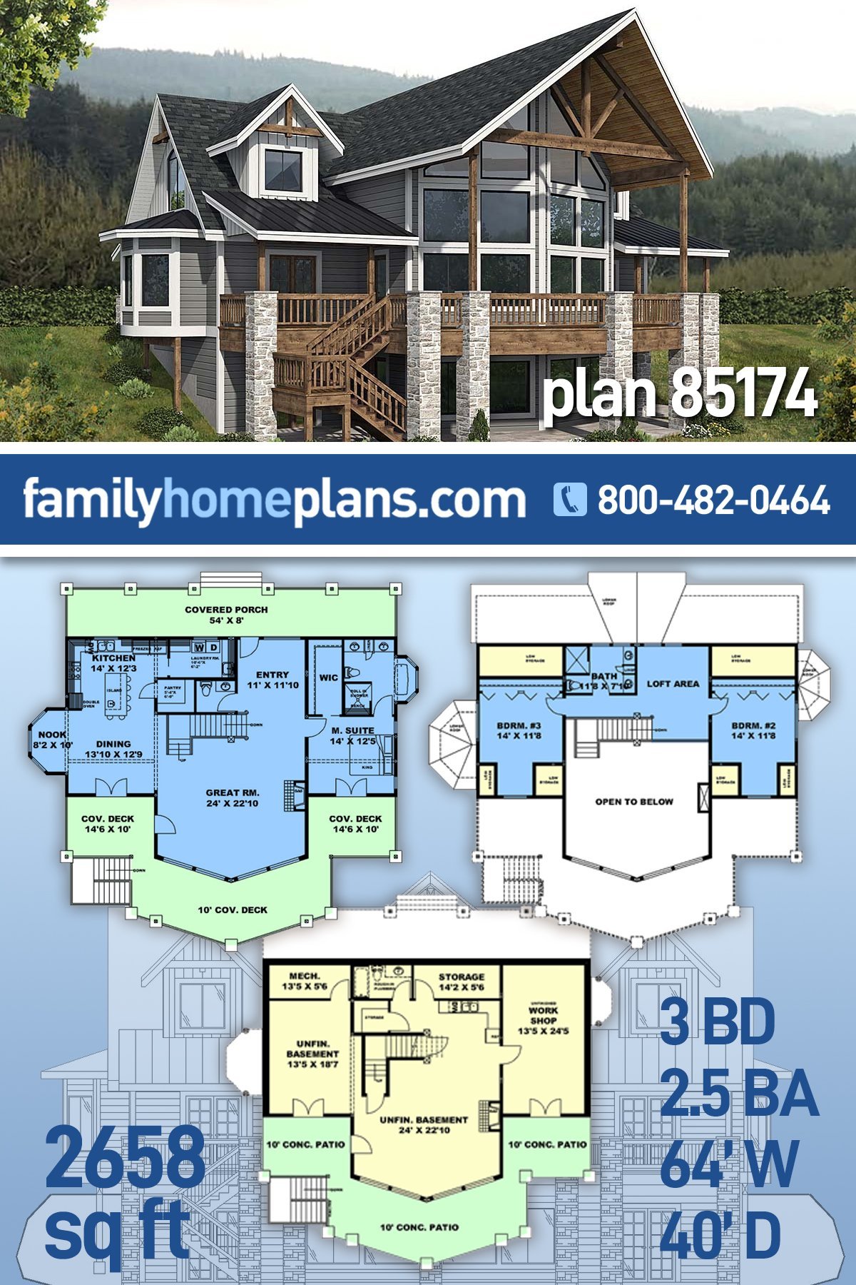 House Plan 85174