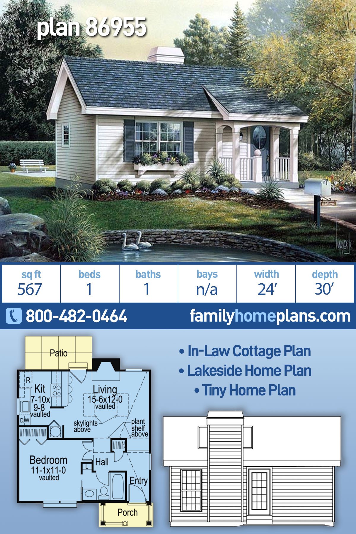 House Plan 86955