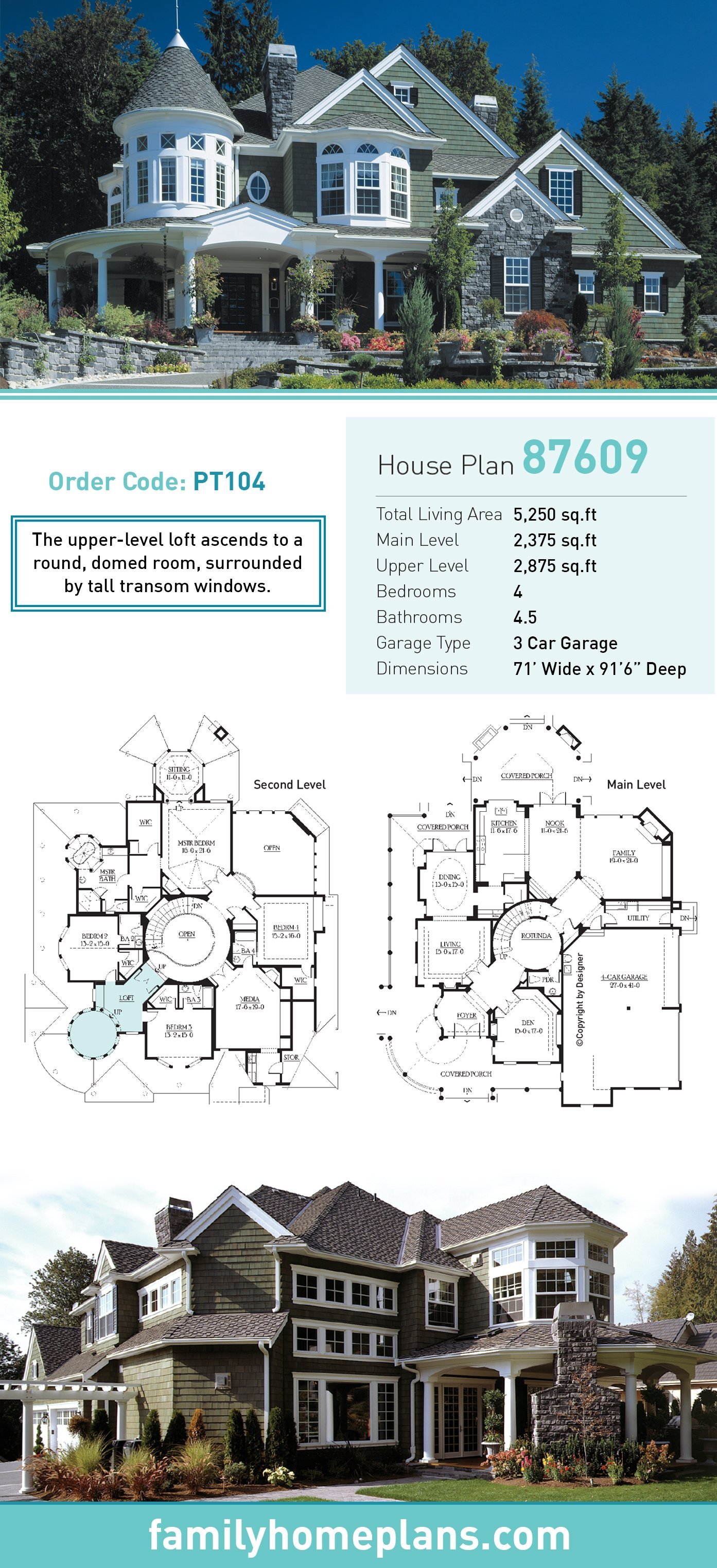 House Plan 87609