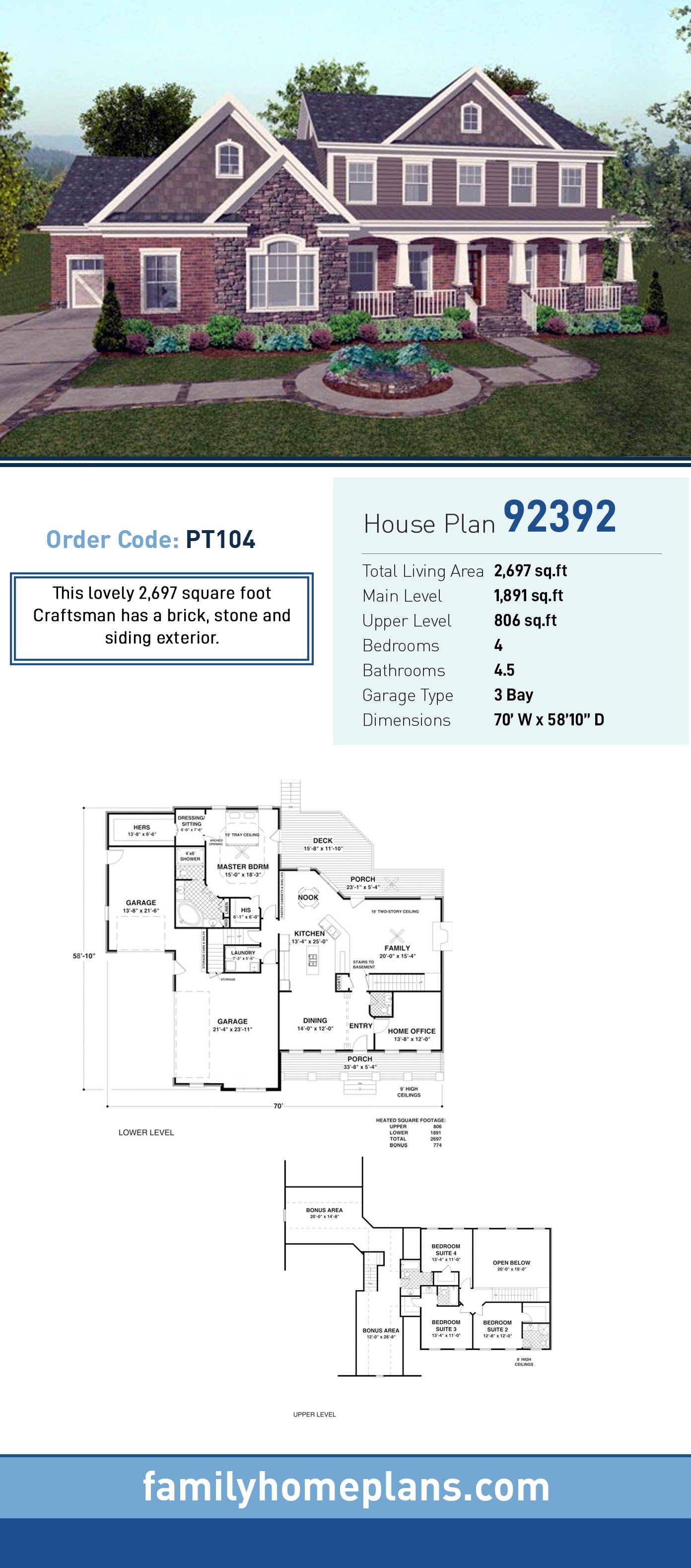 House Plan 92392