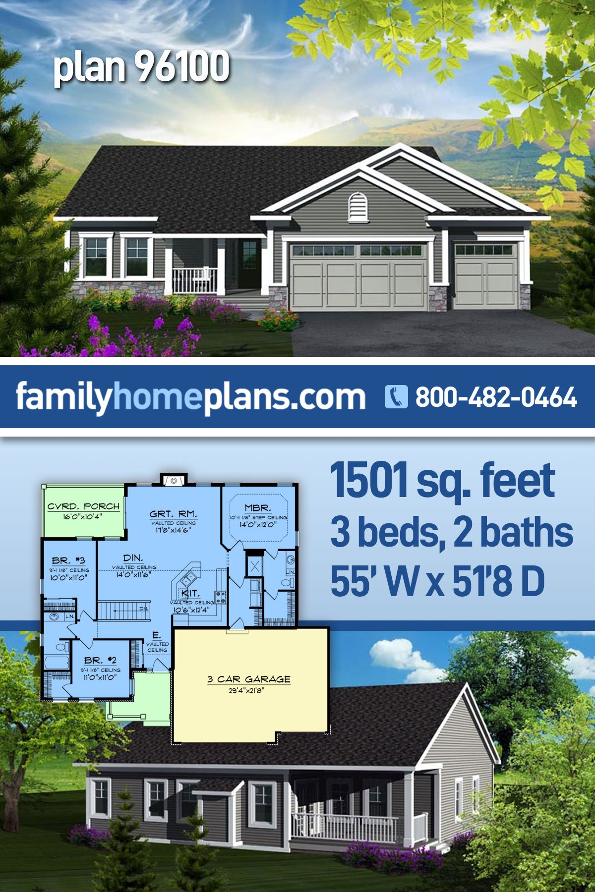 House Plan 96100