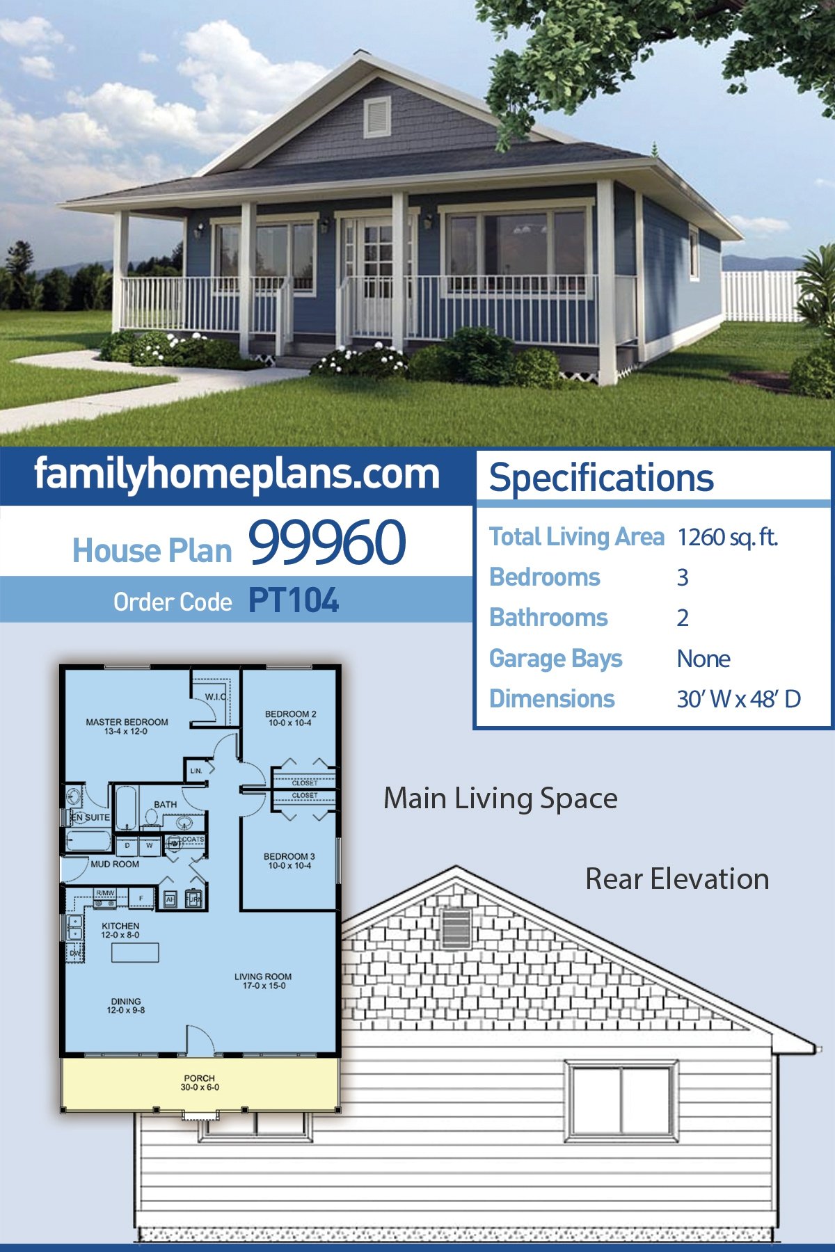 House Plan 99960