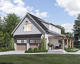 Plan 100104 - 873 Square Feet