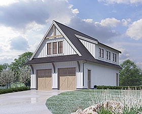 Plan 100114 - 890 Square Feet