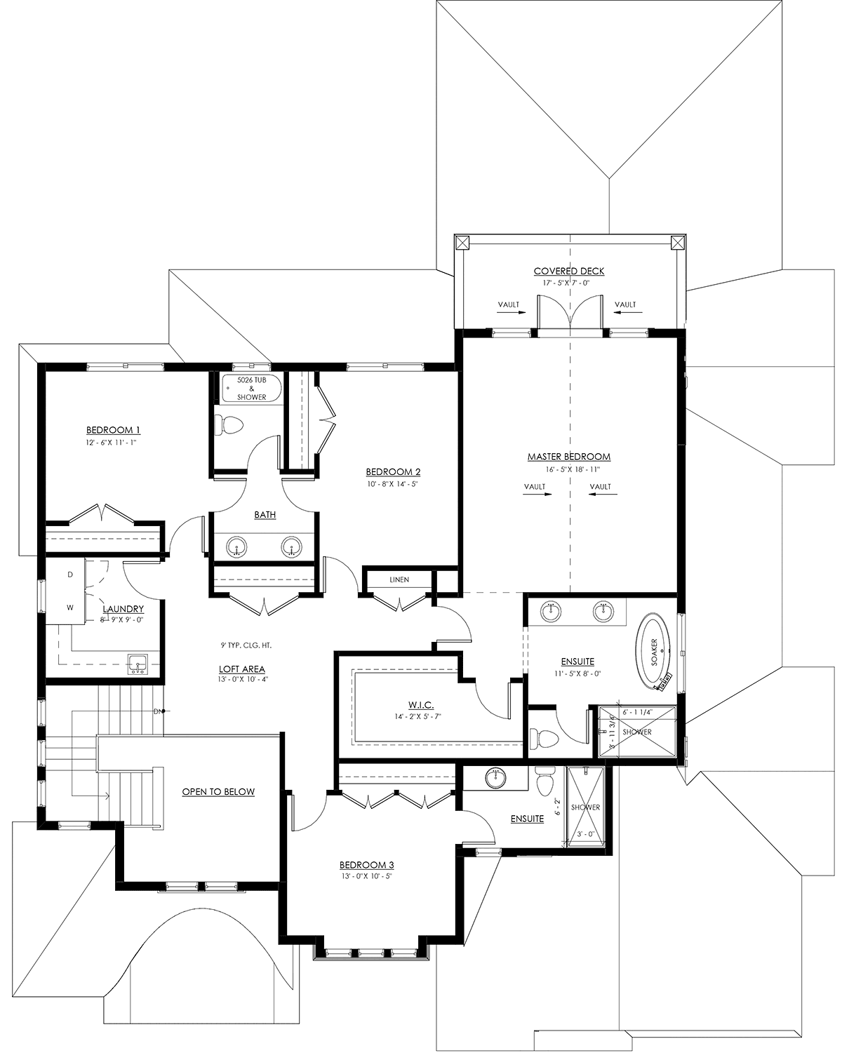 House Plan 100115 Level Two