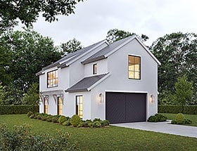 Plan 100117 - 887 Square Feet
