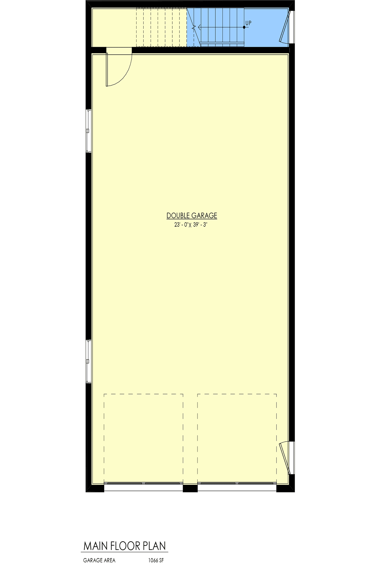 Garage-Living Plan 100119 Level One