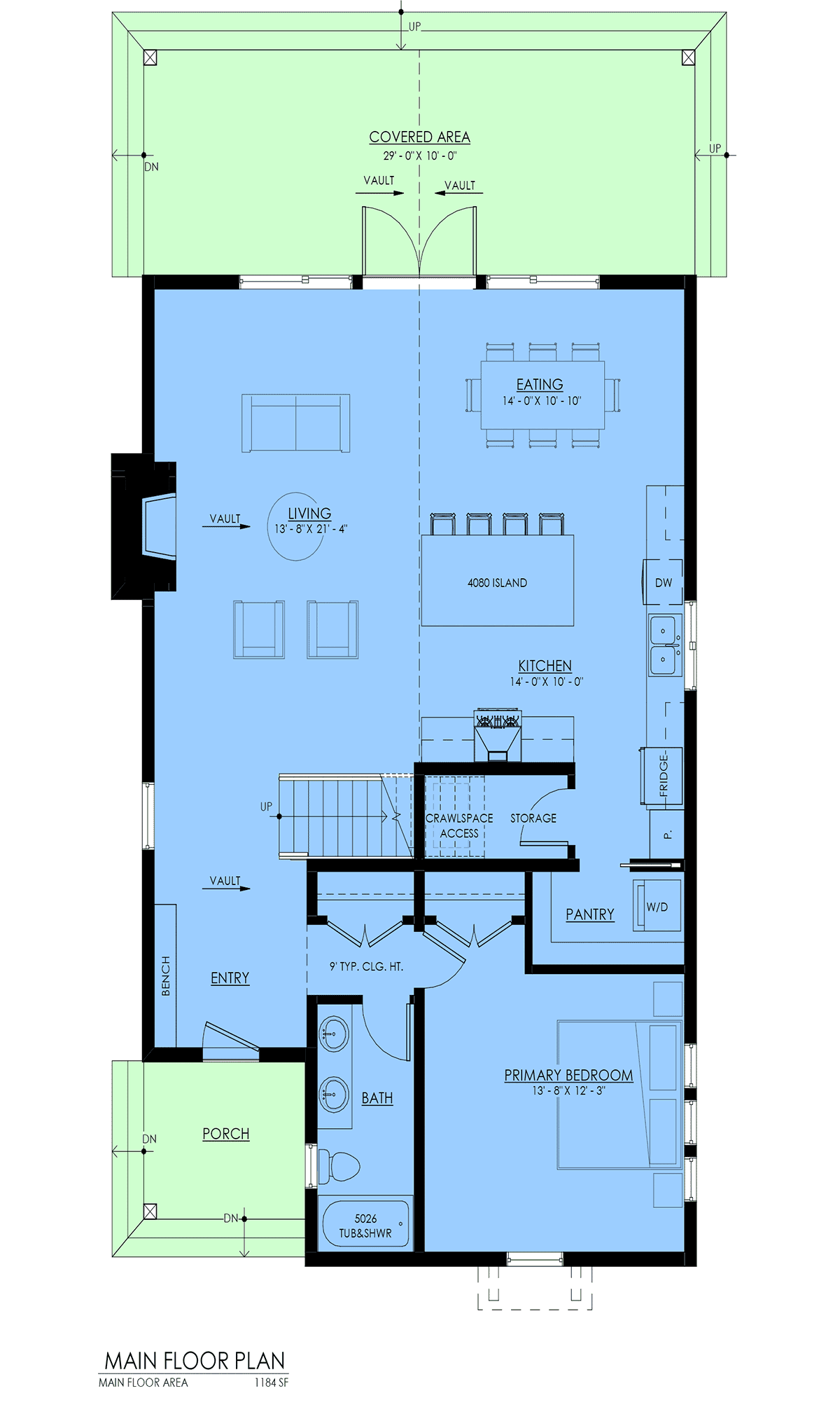 House Plan 100123 Level One