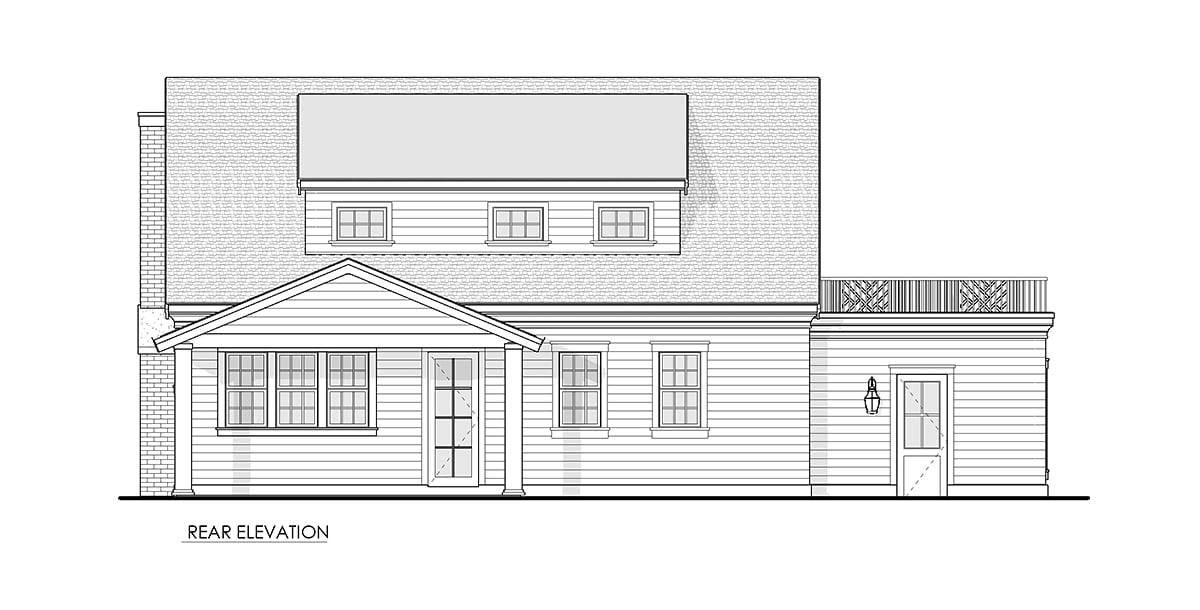 Rear Elevation