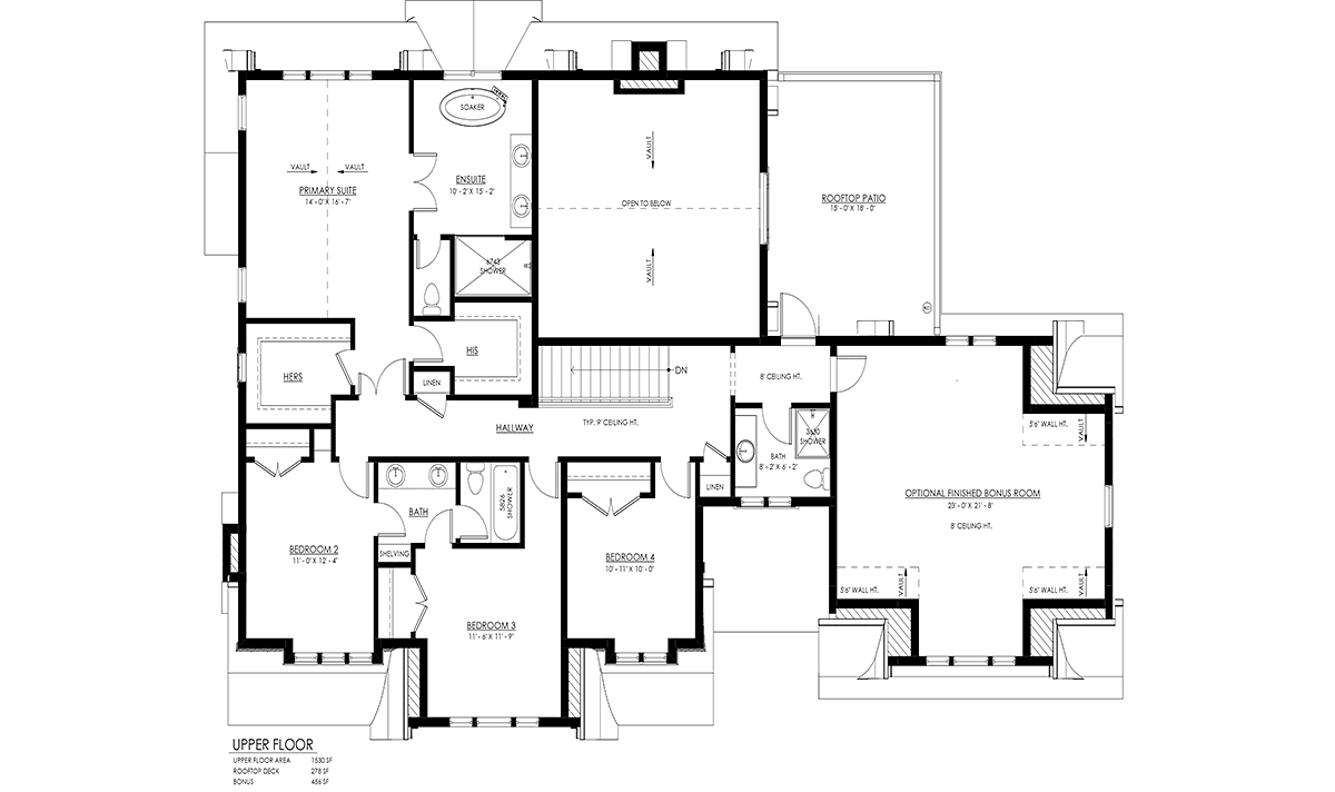 House Plan 100133 Level Two