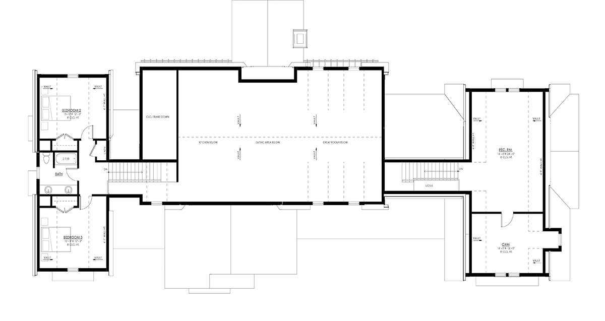 House Plan 100138 Level Two