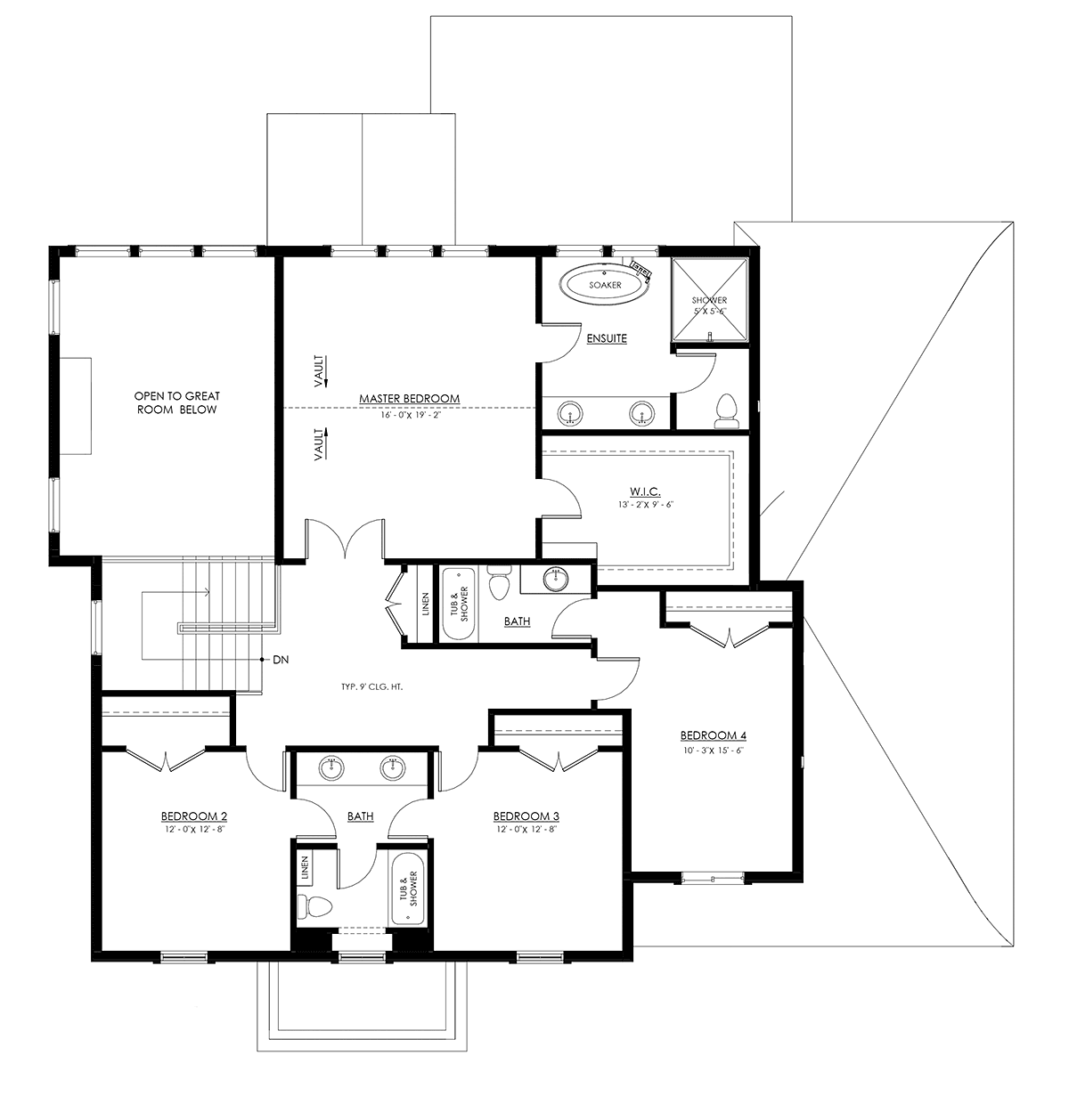House Plan 100140 Level Two