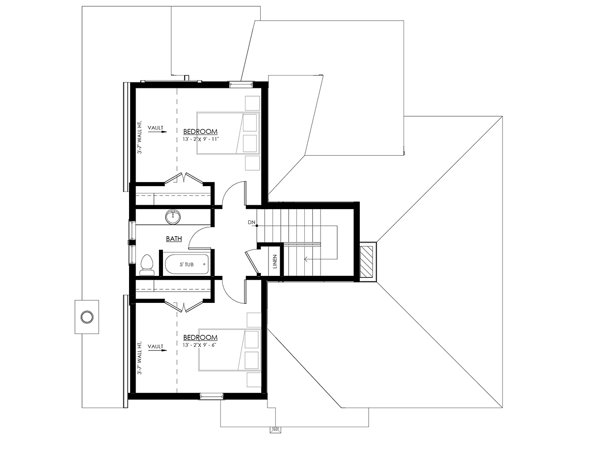 House Plan 100141 Level Two