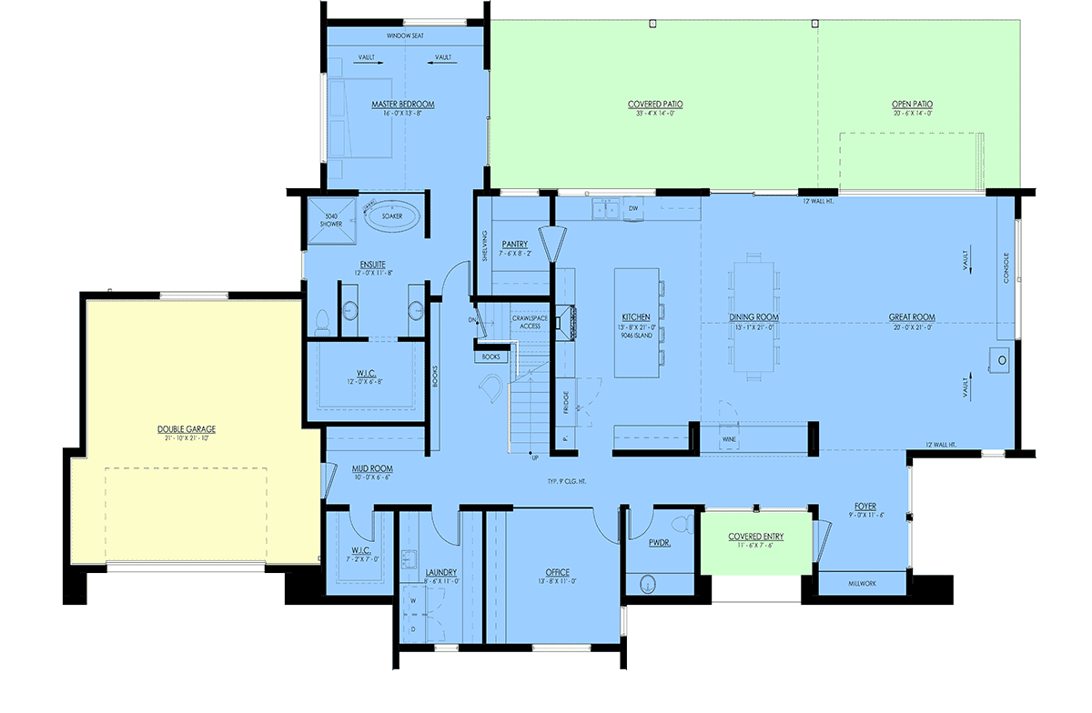 House Plan 100146 Level One
