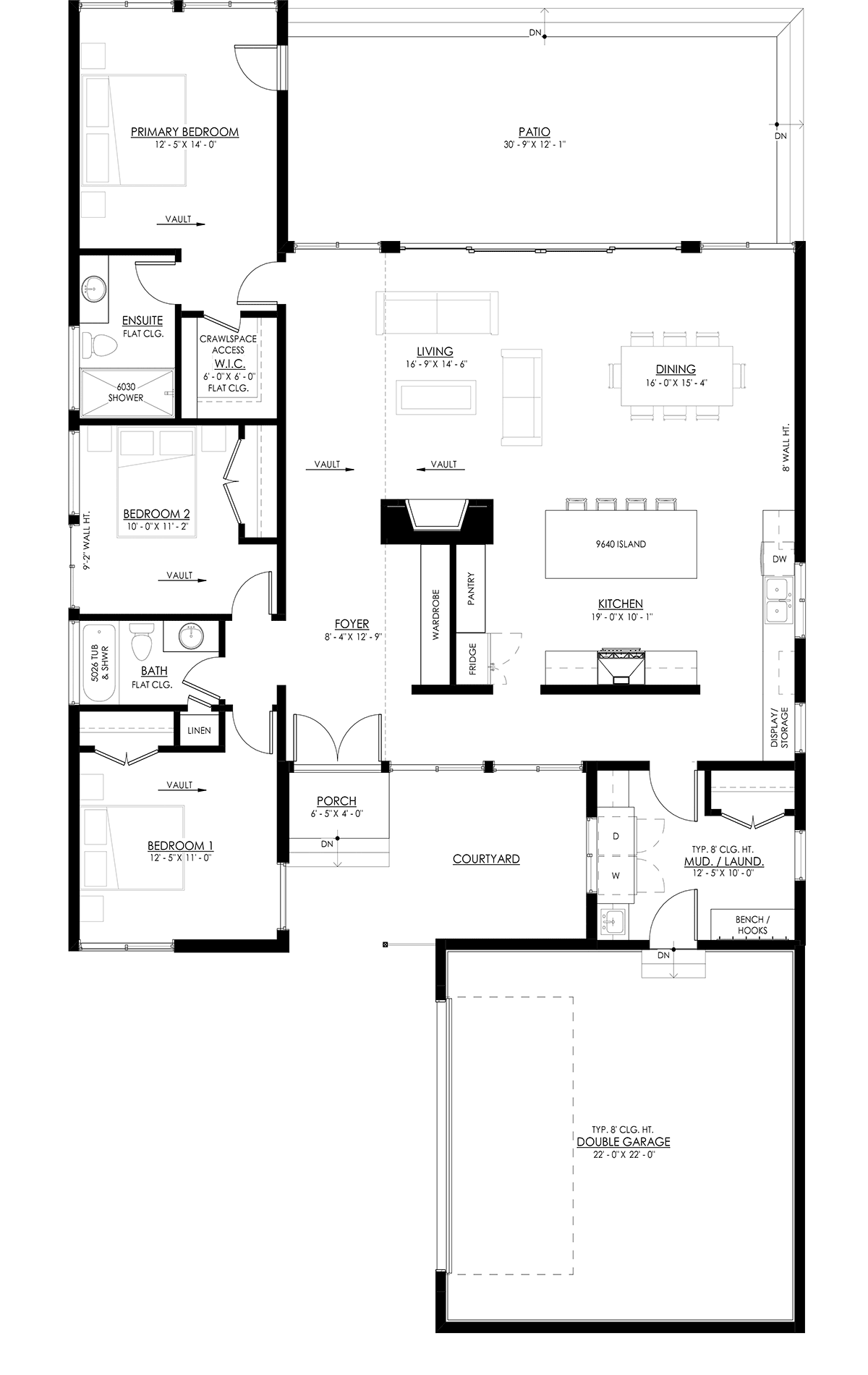 House Plan 100148 Level One