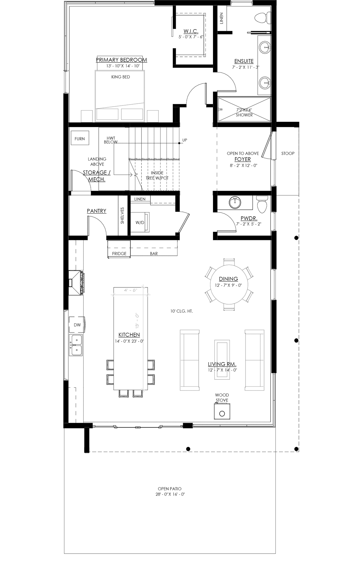 House Plan 100151 Level One