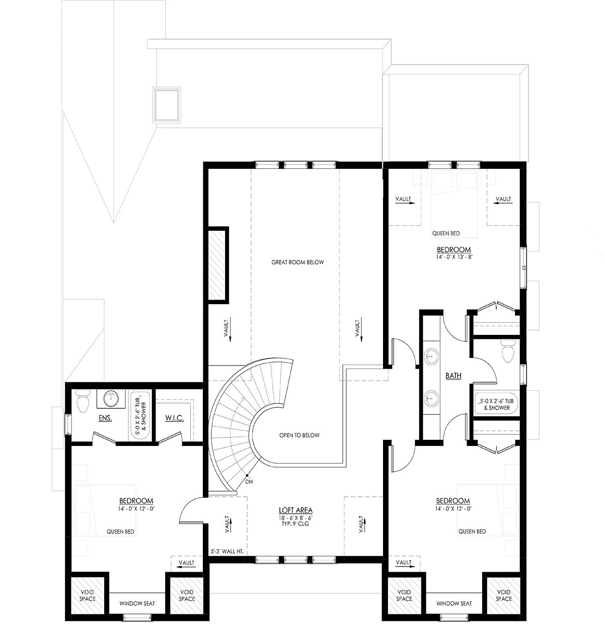 House Plan 100154 Level Two