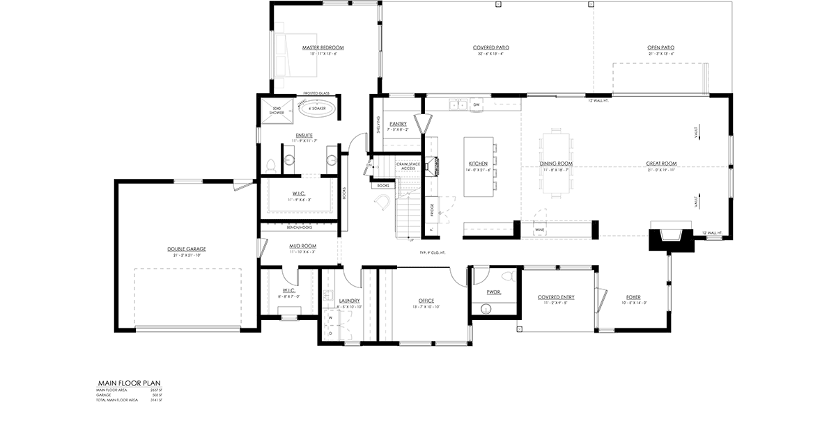 House Plan 100176 Level One