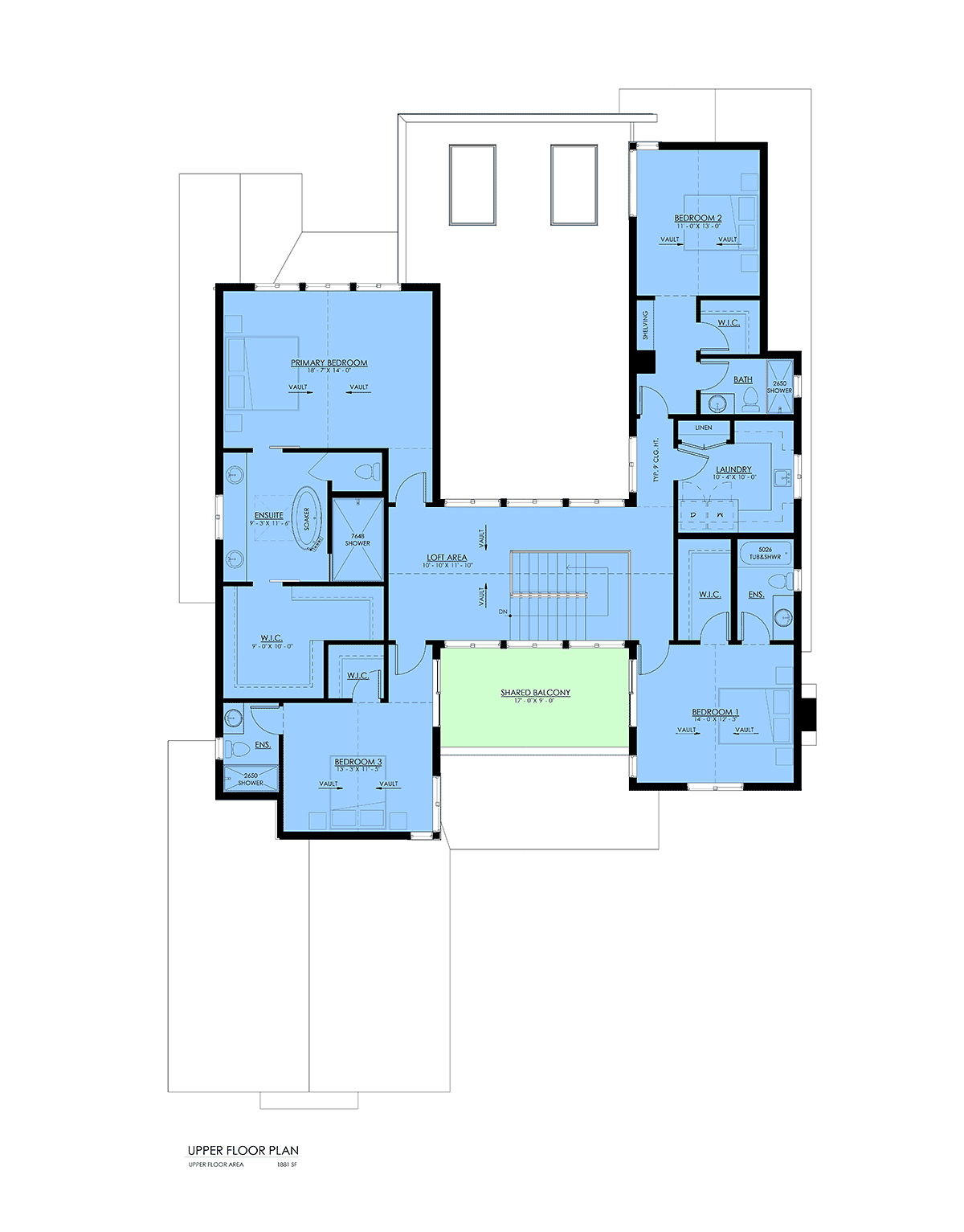 House Plan 100178 Level Two