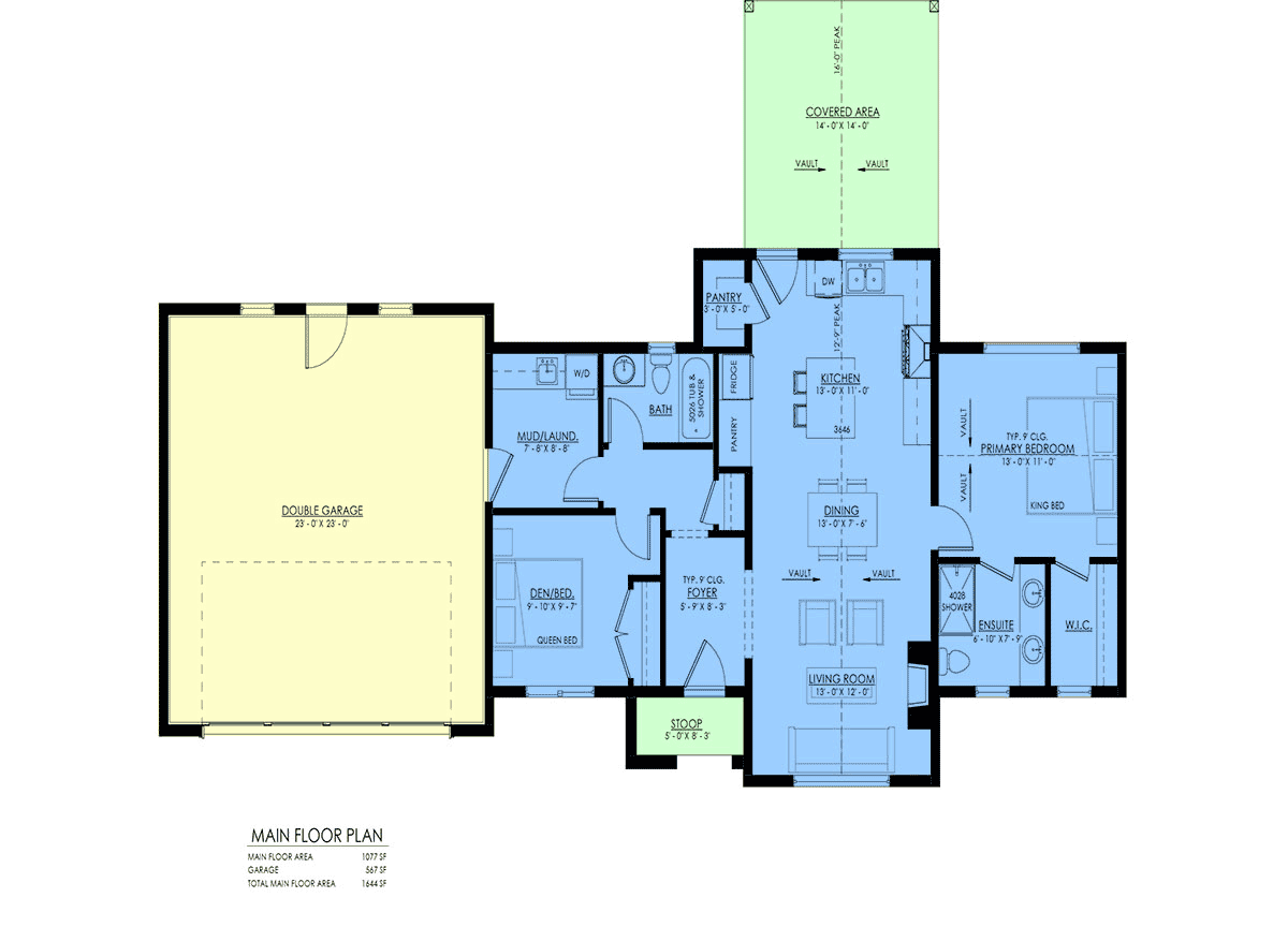 House Plan 100179 Level One