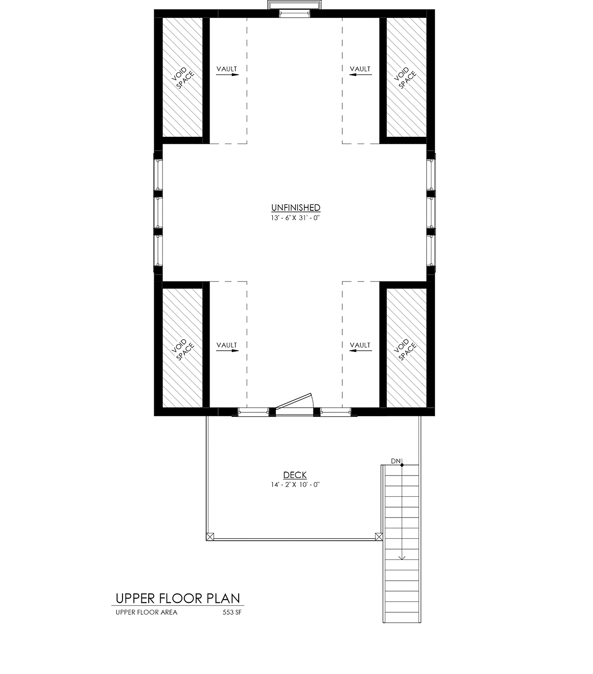 Garage-Living Plan 100188 Alternate Level Two