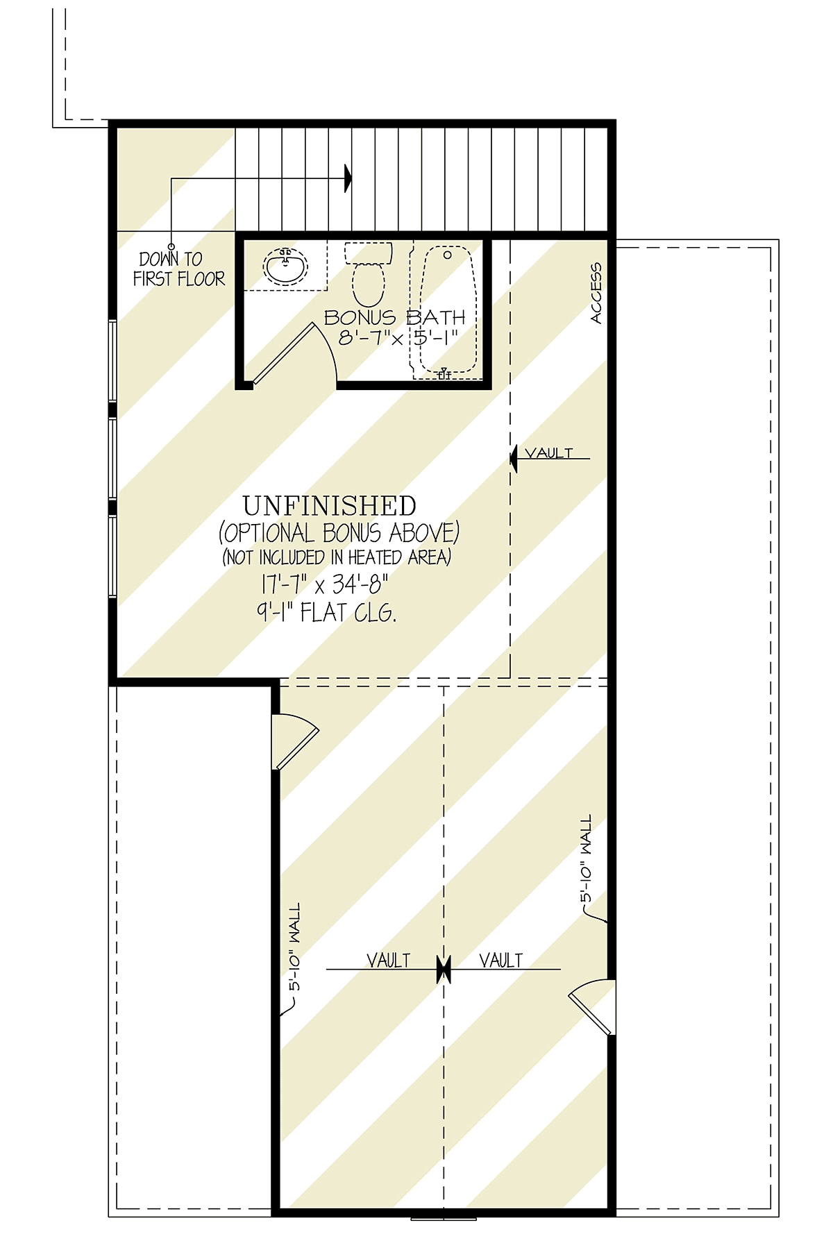 House Plan 100203 Level Two