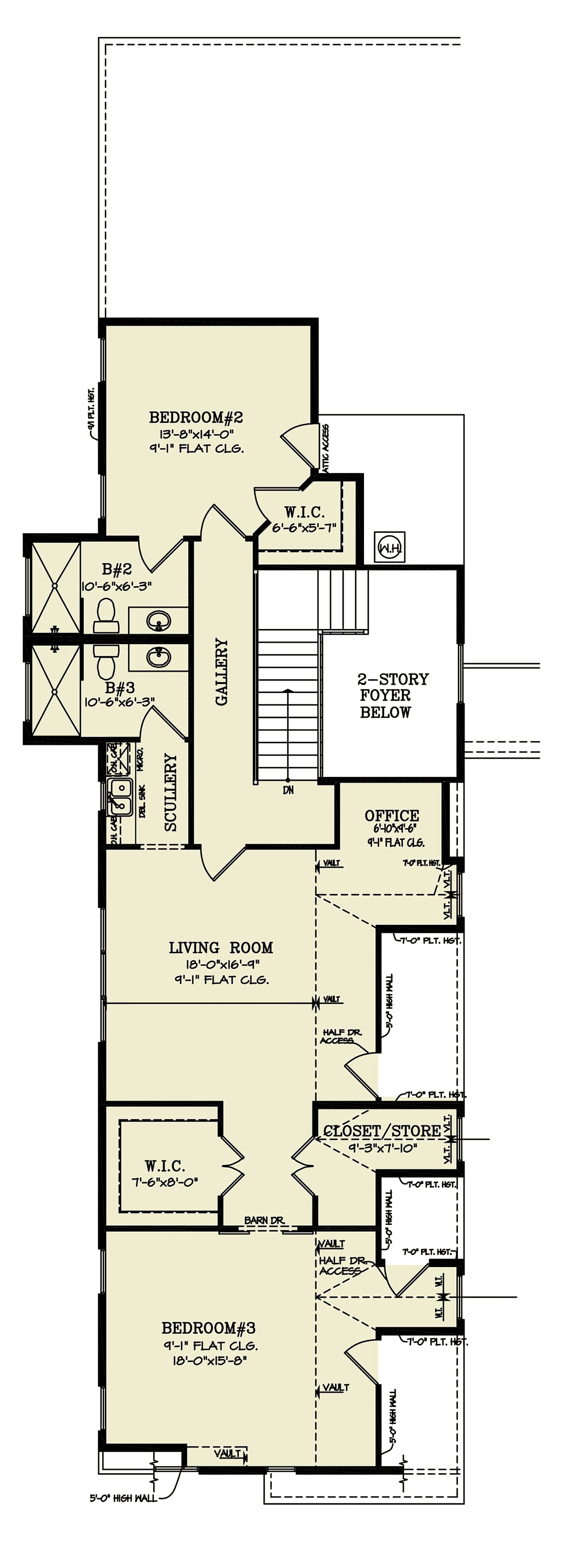 House Plan 100206 Level Two