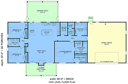 First Level Plan