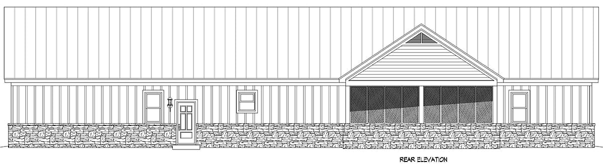 Rear Elevation