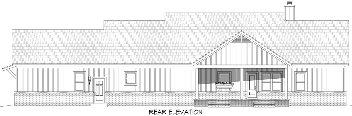 Rear Elevation