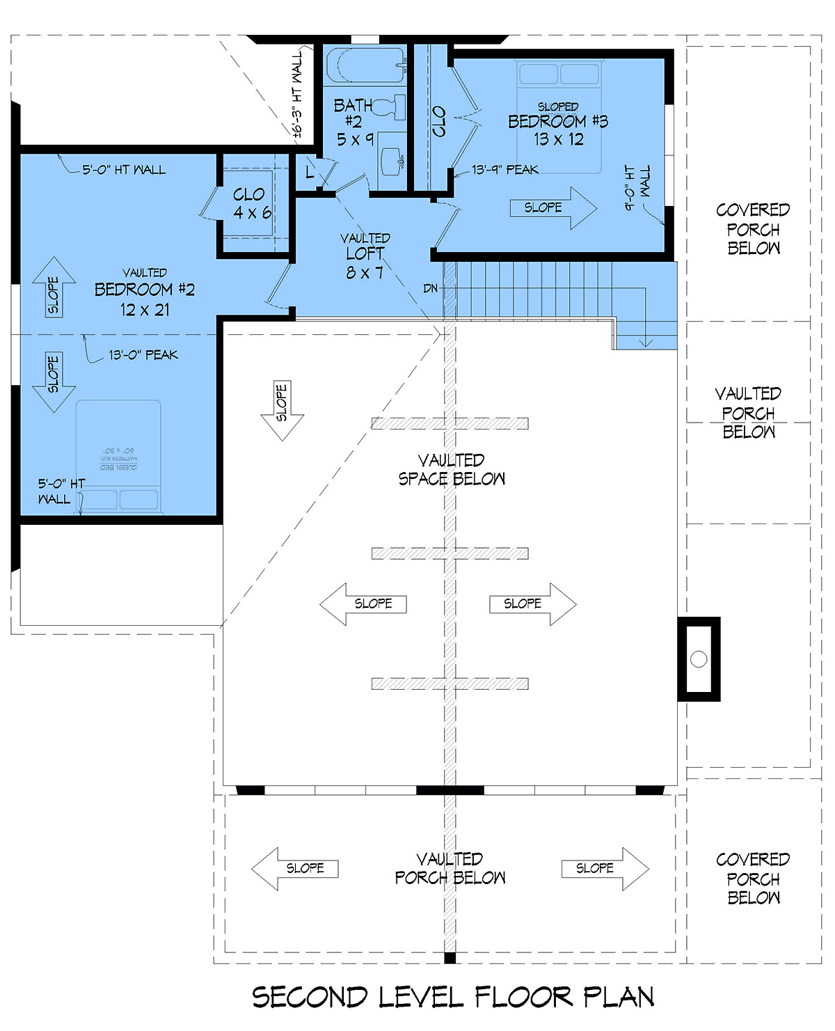 House Plan 100317 Level Two