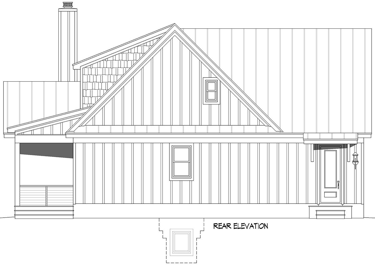 Rear Elevation